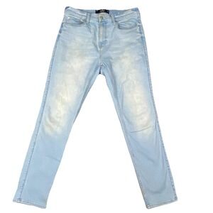 Hollister Advanced‎ System Athletic Fit Skinny Jeans Mens 33 x 30 Light Wash